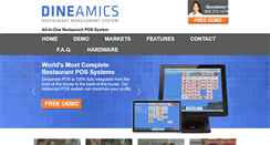 Desktop Screenshot of dineamics.com