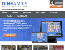 Tablet Screenshot of dineamics.com